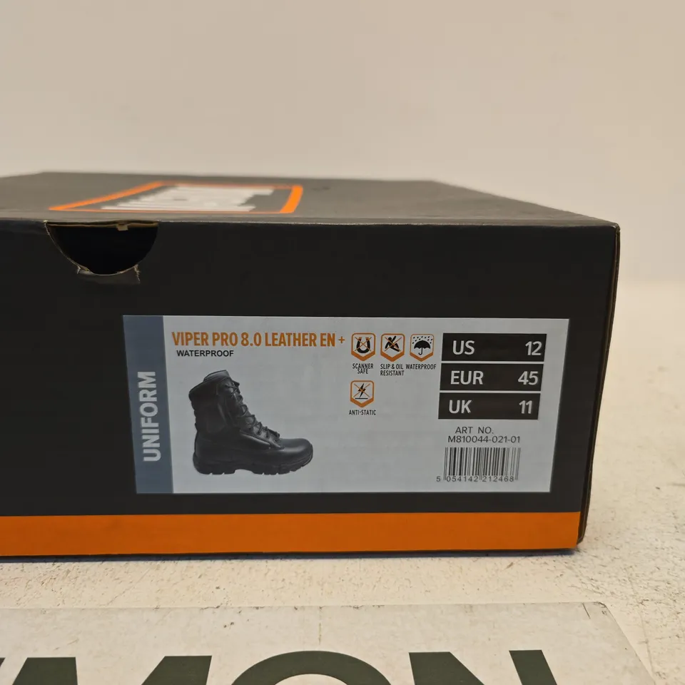MAGNUM VIPER PRO 8.0 LE LEATHER EN+ BOOTS – UK 11