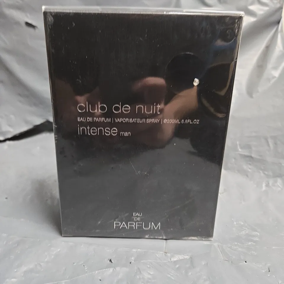 BOXED AND SEALED CLUB DE NUIT EAU DE PARFUM INTENSE MAN 200ML
