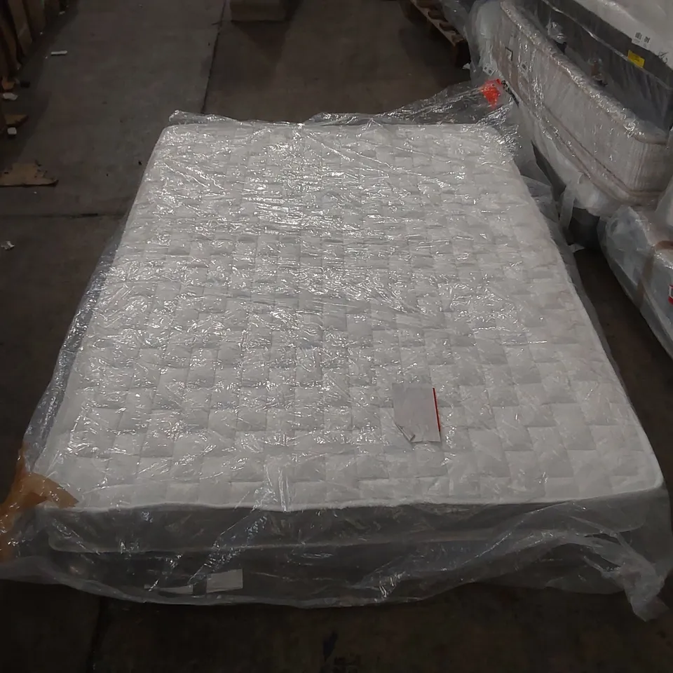 QUALITY BAGGED AFRIN BONNEL OPEN COIL MATTRESS 7IN/18CM HEIGHT - 4'6 DOUBLE