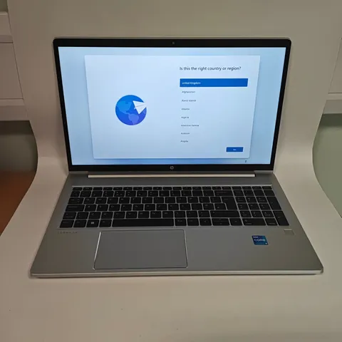 UNBOXED HP PRO BOOK 450 G10 INTEL I5 LAPTOP IN SILVER