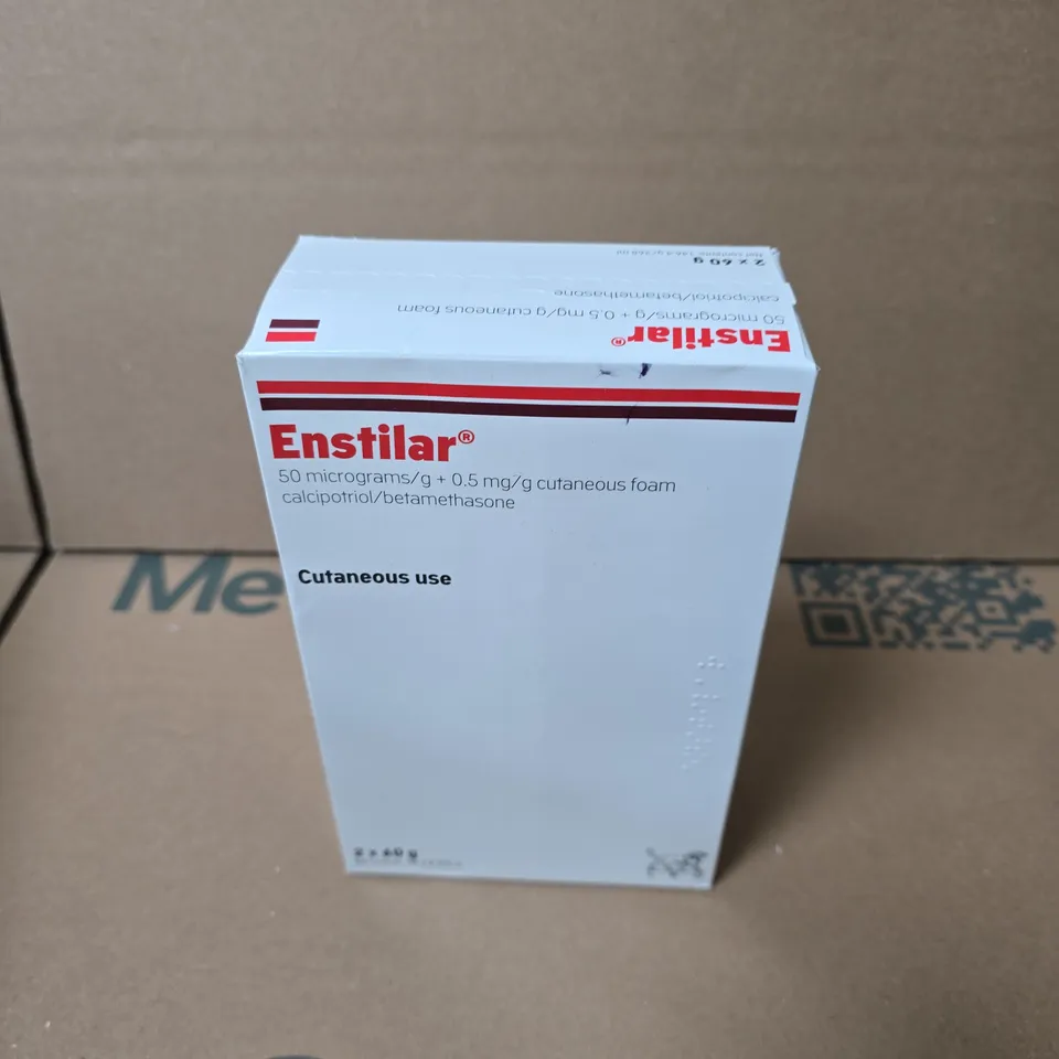 ENSTILAR CUTANEOUS FOAM – CALCIPOTRIOL / BETAMETHASONE (50 MCG/G + 0.5 MG/G) – BOXED