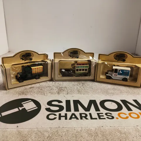 SET OF 3 ASSORTED "HEINZ" DIE CAST MODELS