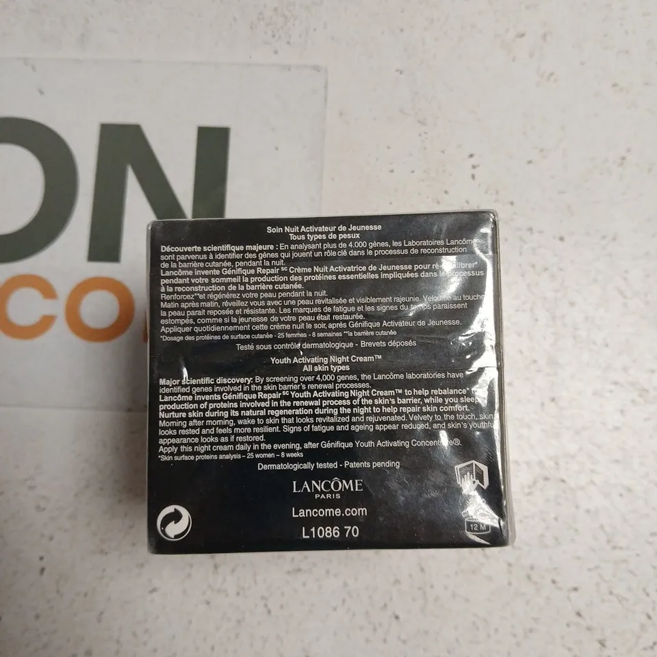 LANCÔME GÉNIFIQUE REPAIR SC YOUTH ACTIVATING NIGHT CREAM – 50 ML
