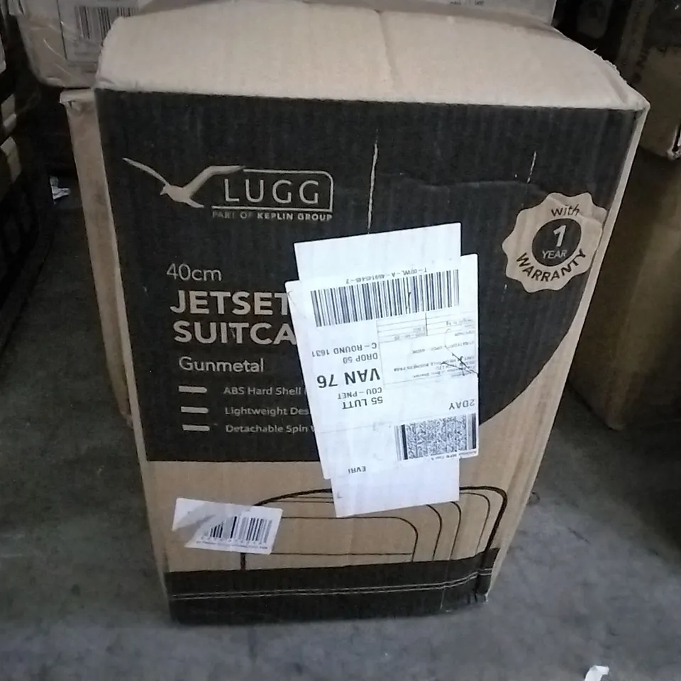 BOXED 40CM JET-SET SUITCASE GUNMETAL