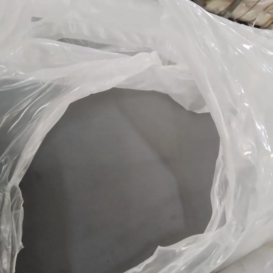 QUALITY BAGGED SUPERKING SIZE FABRIC UPHOLSTERED LIGHT GREY DIVAN BED BASE 