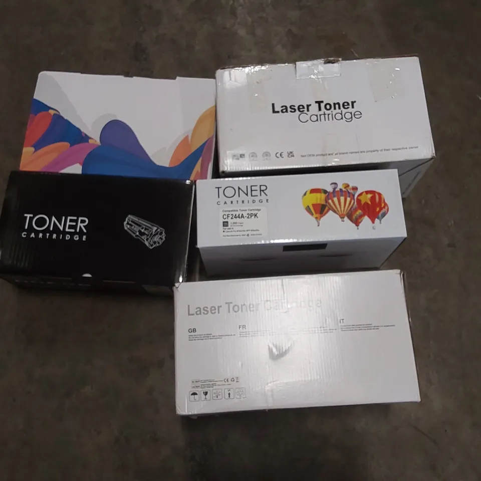 PALLET TO CONTAIN A LARGE ASSORTMENT OF INK TONER CARTRIDGES // BRANDS, MODELS AND COLOURS MAY VARY