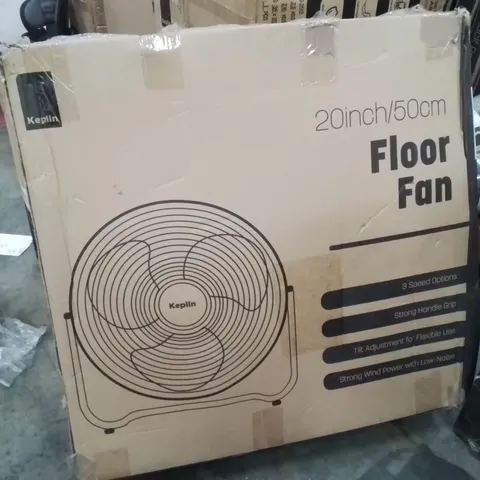 BOXED 20"/50CM FLOOR FAN
