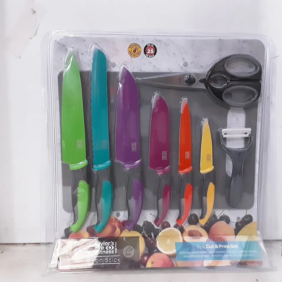 BRAND NEW BOXED TAYLOR EYE WITNESS 9PC CUT AND PREP SET X 2