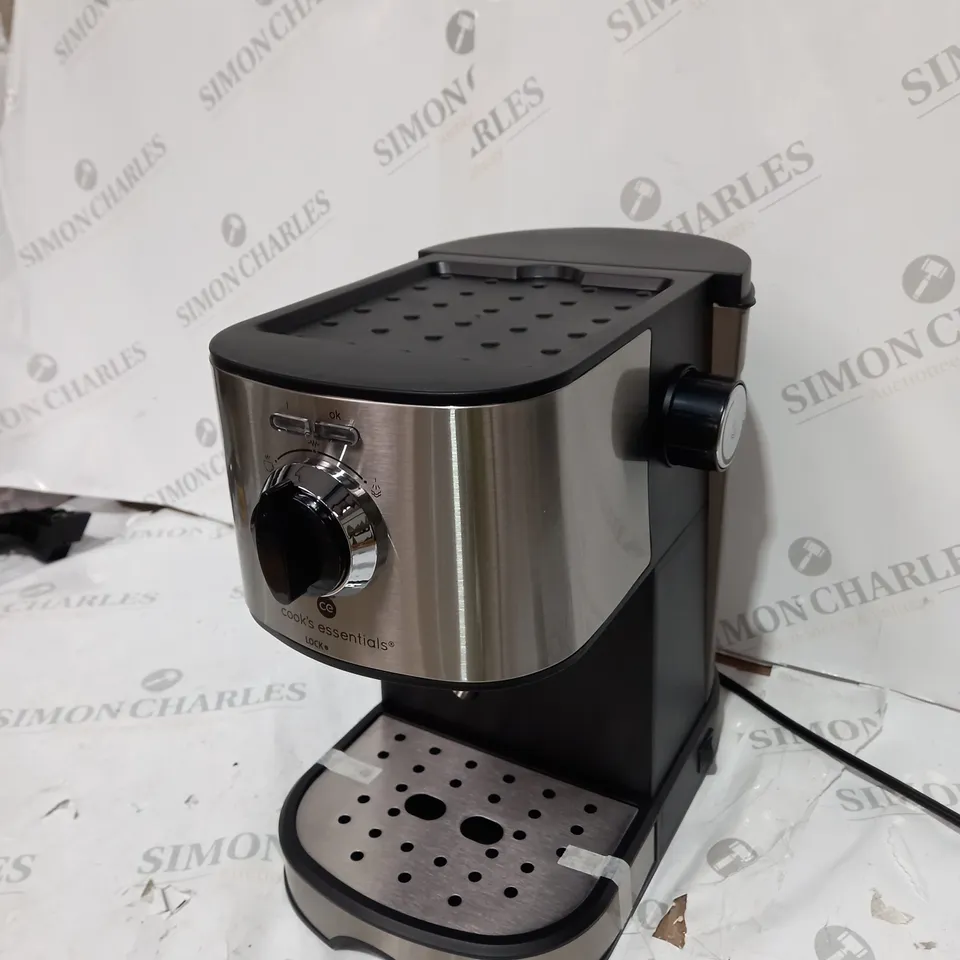 BOXED COOK'S ESSENTIALS PUMP ESPRESSO COFFEE MACHINE