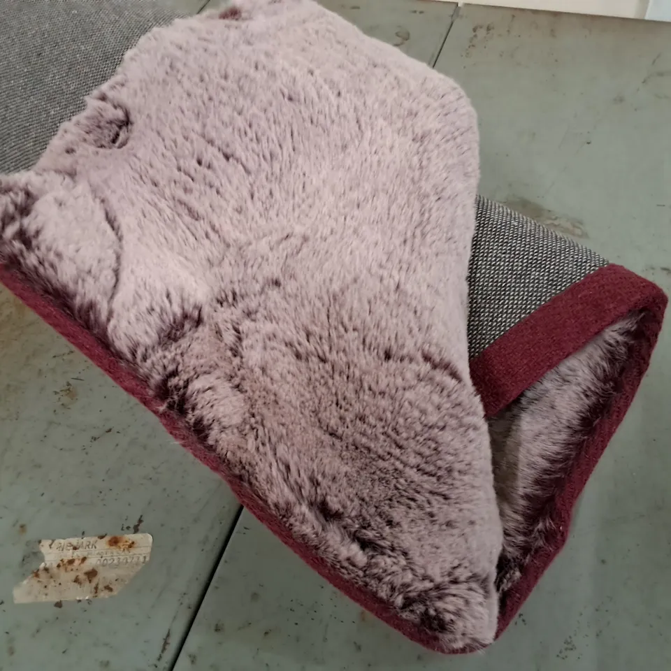 BRAND NEW PACO TIPPED PURPLE RUG - 120X160CM