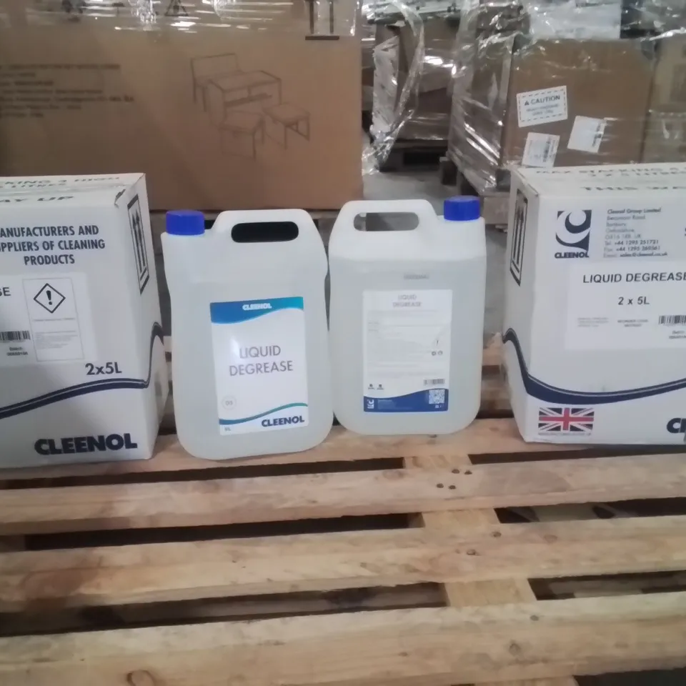CLEENOL LIQUID DEGREASE 5LX2 3 BOXES