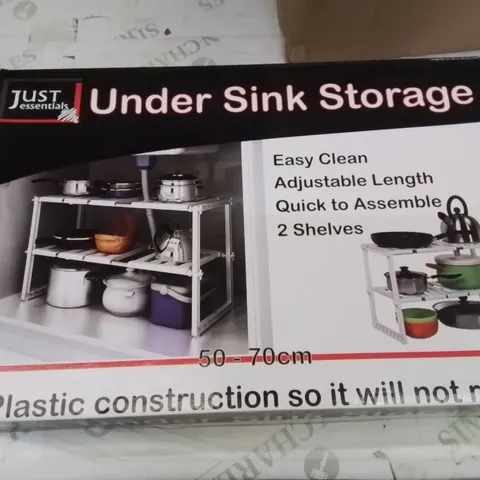 BRAND NEW JUST ESSENTIALS UNDER SINK STORAGE