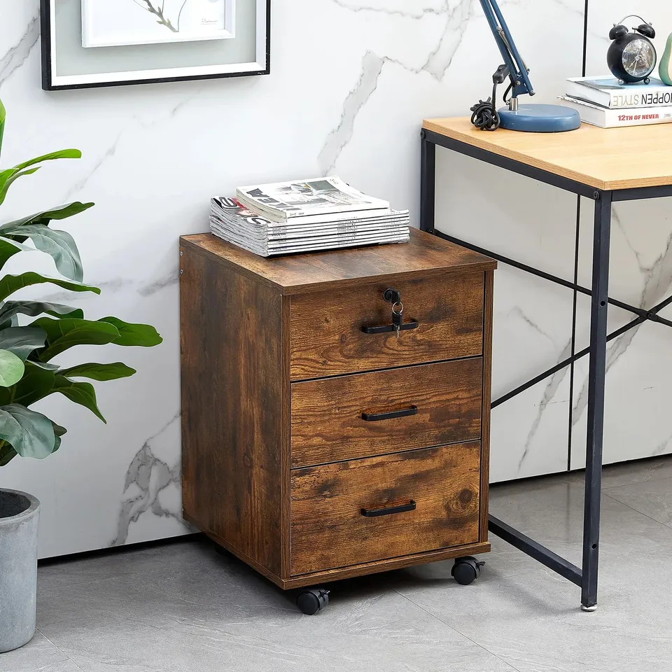 BOXED EDENE MOBILE FILING CABINET