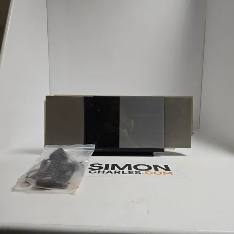 Panasonic Hi-Fi System with Remote – Silver/Black