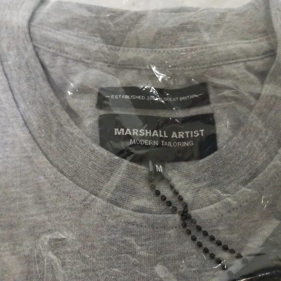MARSHALL ARTIST GREY TSHIRT - SIZE M