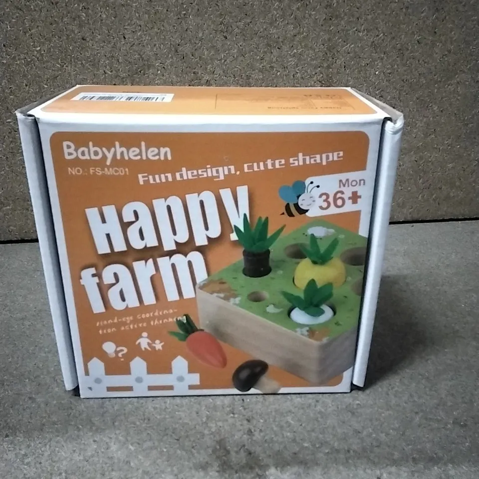 BOX TO CONTAIN APPROXIMATELY X20 BABYHELEN HAPPY FARM CHILDRENS GAME - 1 BOX