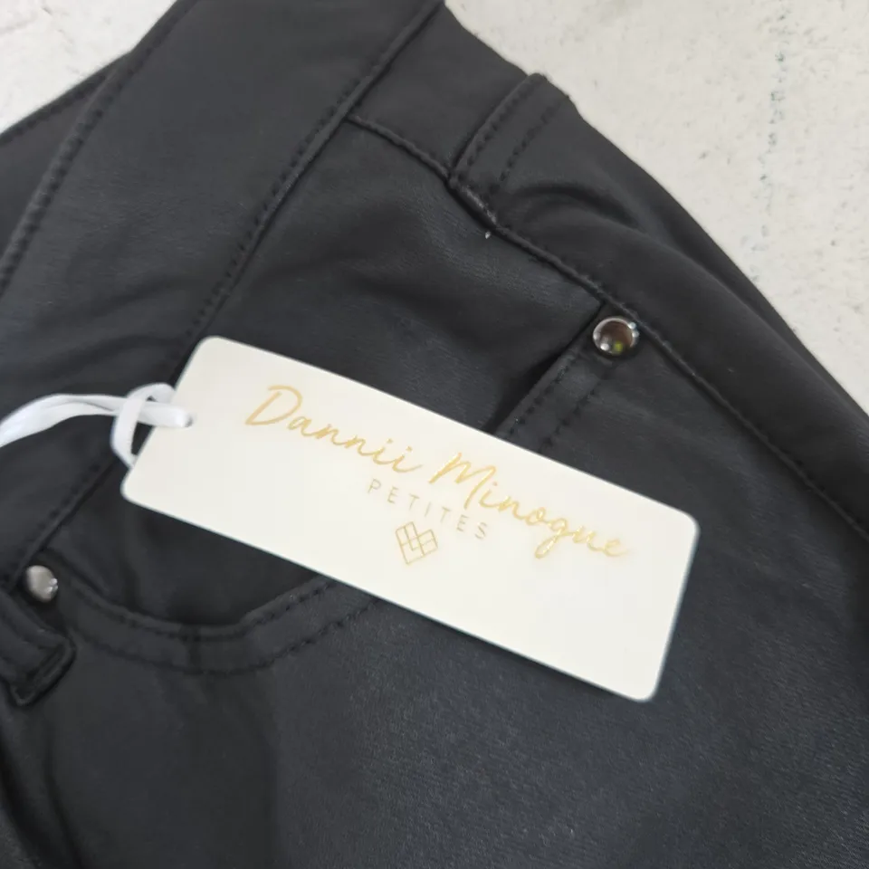 DANNI MINOGUE PETITES BLACK TROUSERS - UK 16P
