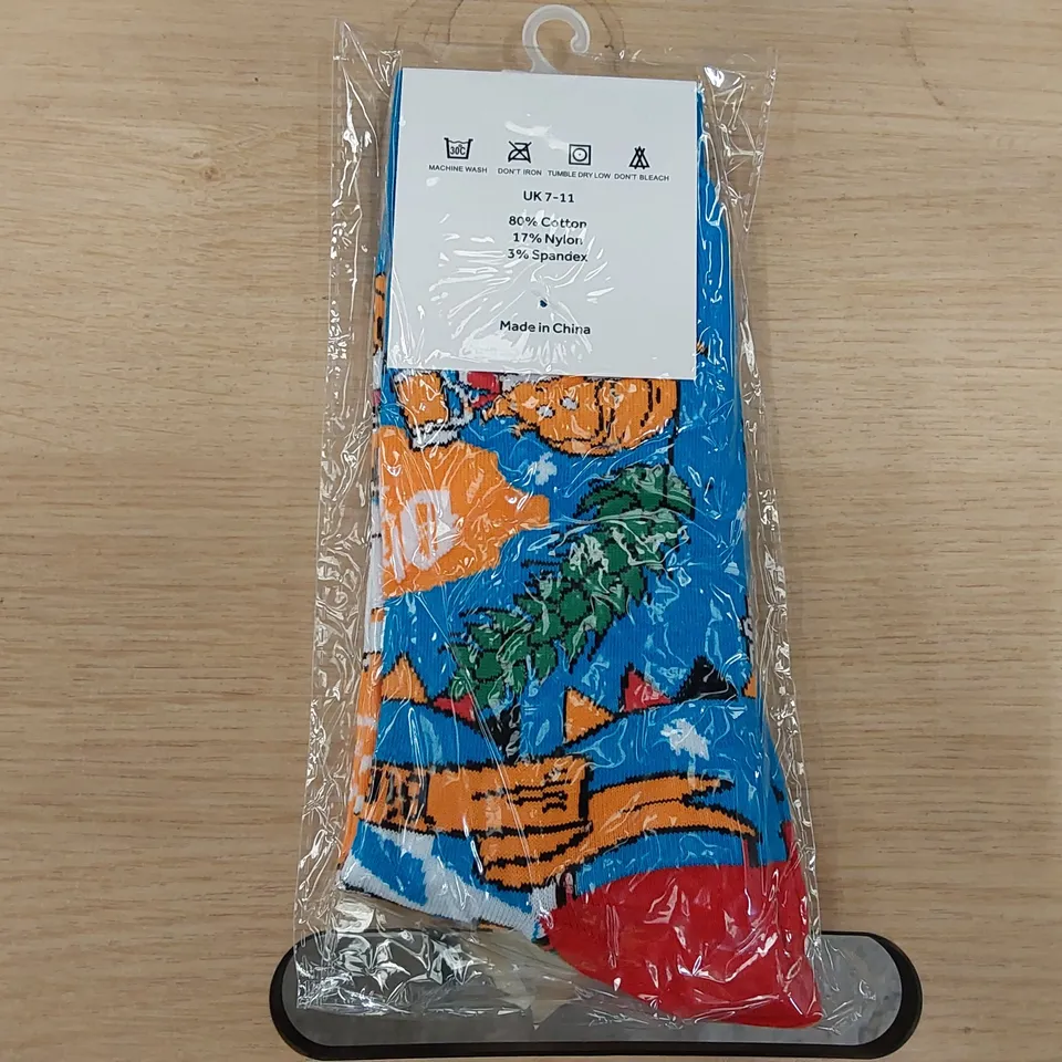 BOX OF BRAND NEW BIER CO OKTOBERFEST SOCKS // APPROXIMATELY 320 PAIRS (1 BOX)