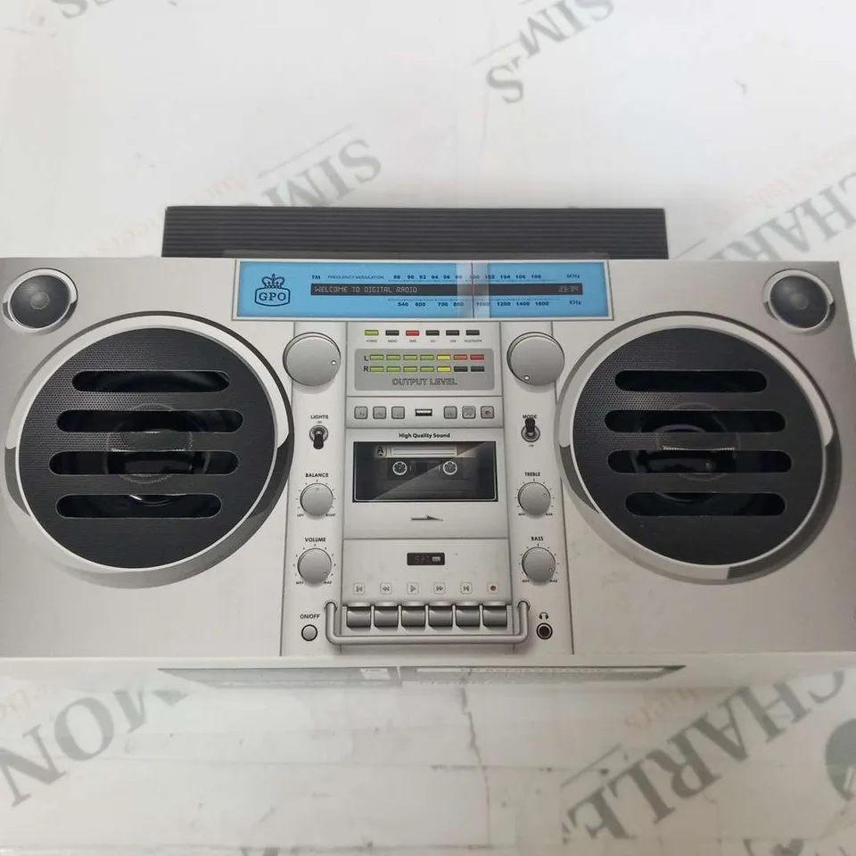 BOXED GPO BRONX SILVER BROOKLYN BOOMBOX