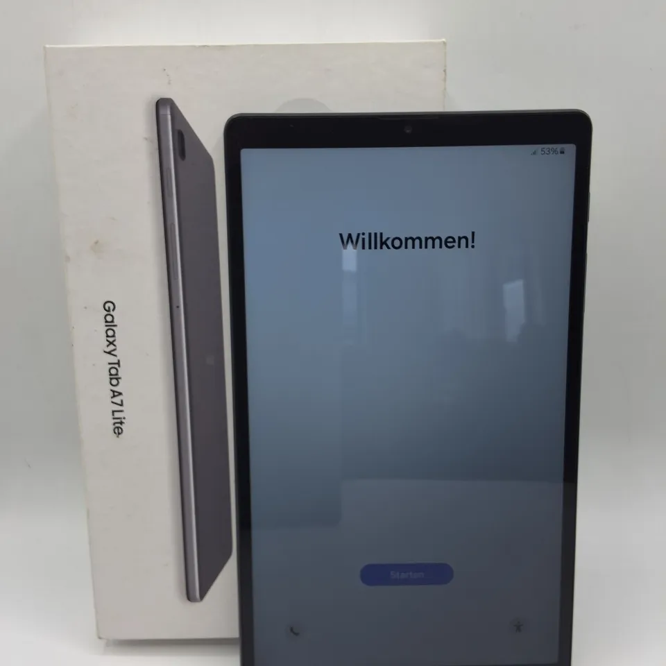 BOXED SAMSUNG GALAXY TAB A7 LITE 32GB IN GREY - SM-T225