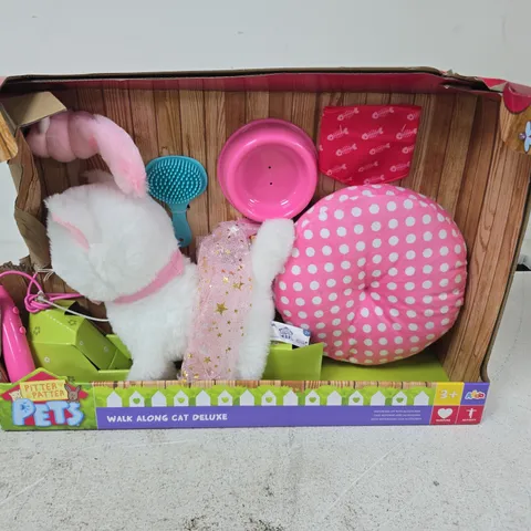 PITTER PATTERS PETS WALK ALONG CAT DELUXE