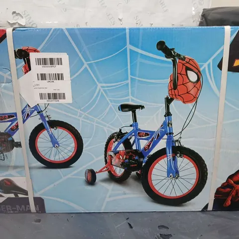 BOXED HUFFY 14" SPIDER-MAN BIKE