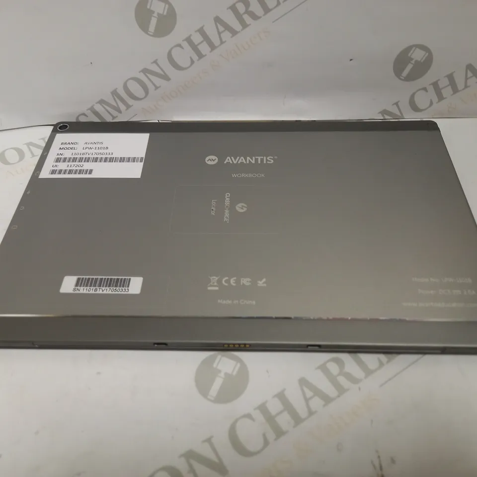 AVANTIS LPW-1101B WORKBOOK TABLET 