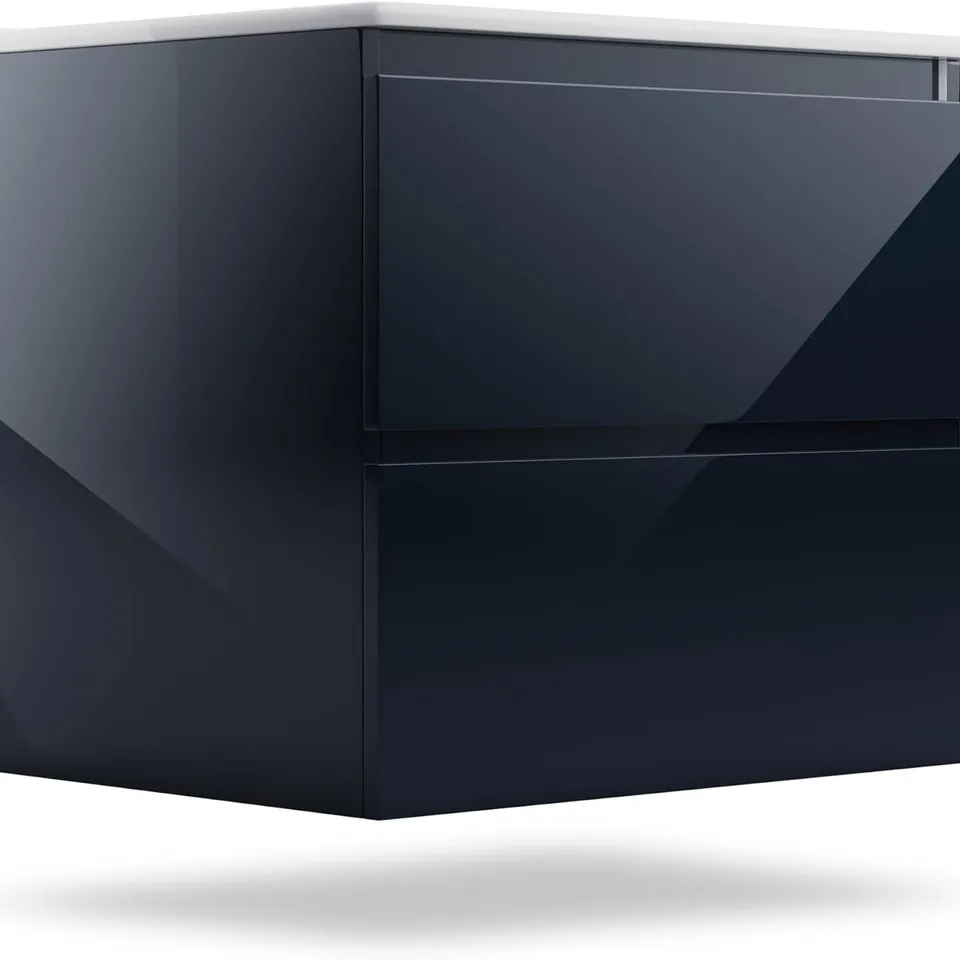 BOXED BLUMFELDT JOHNSTONE ANTHRACITE VANITY UNIT