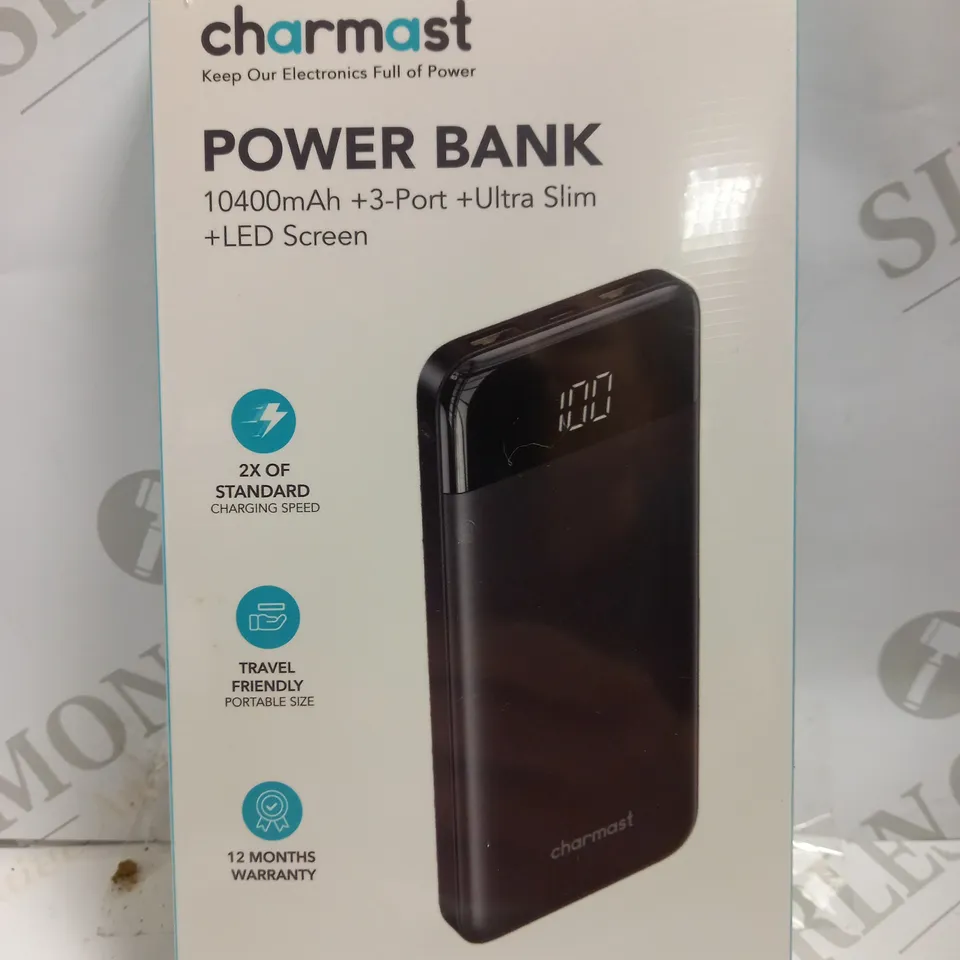 SEALED CHARMAST POWER BANK 10400 MAH