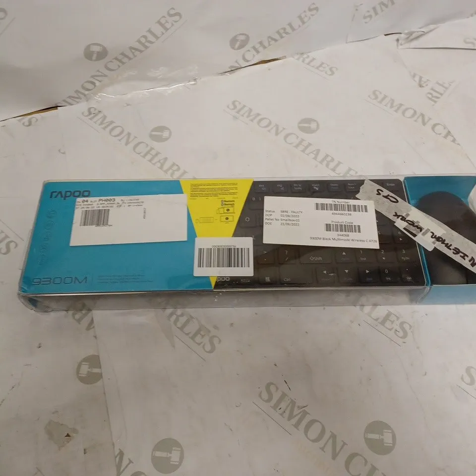 RAPOO 9300M KEYBOARD AND MOUSE 