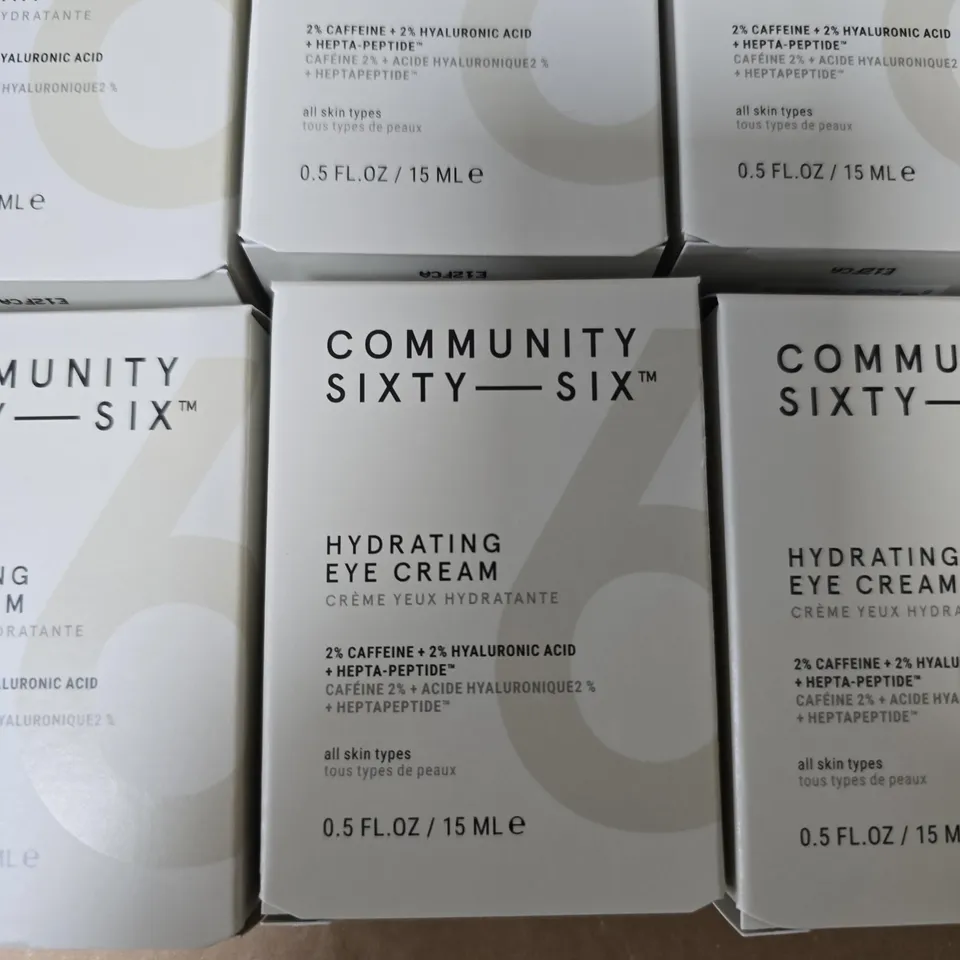 8X COMMUNITY 66 HYDRATING EYE CREAM 15ML