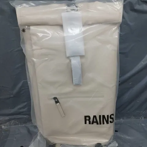 RAINS ROLLTOP RUCKSACK W3 DUNE