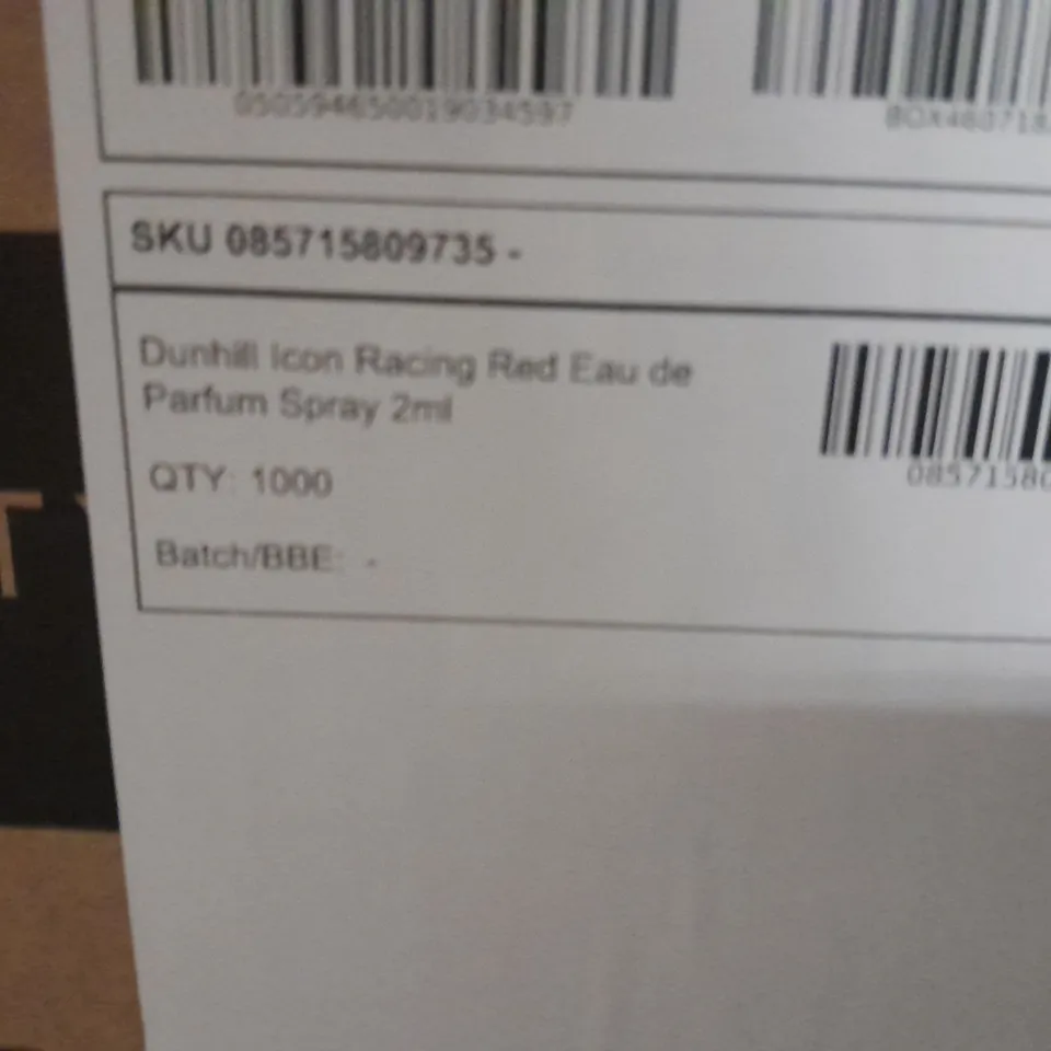 APPROXIMAYELY 1000 DUNHILL LONDON ICON RACING EAU DE PARFUM FOR MEN 2ML SAMPLES