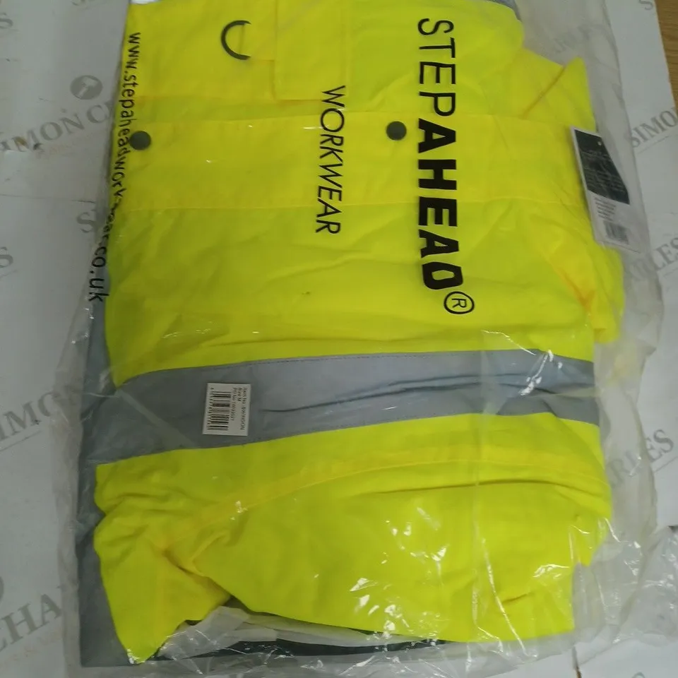 STEP AHEAD HI VIS BOMBER SIZE M 