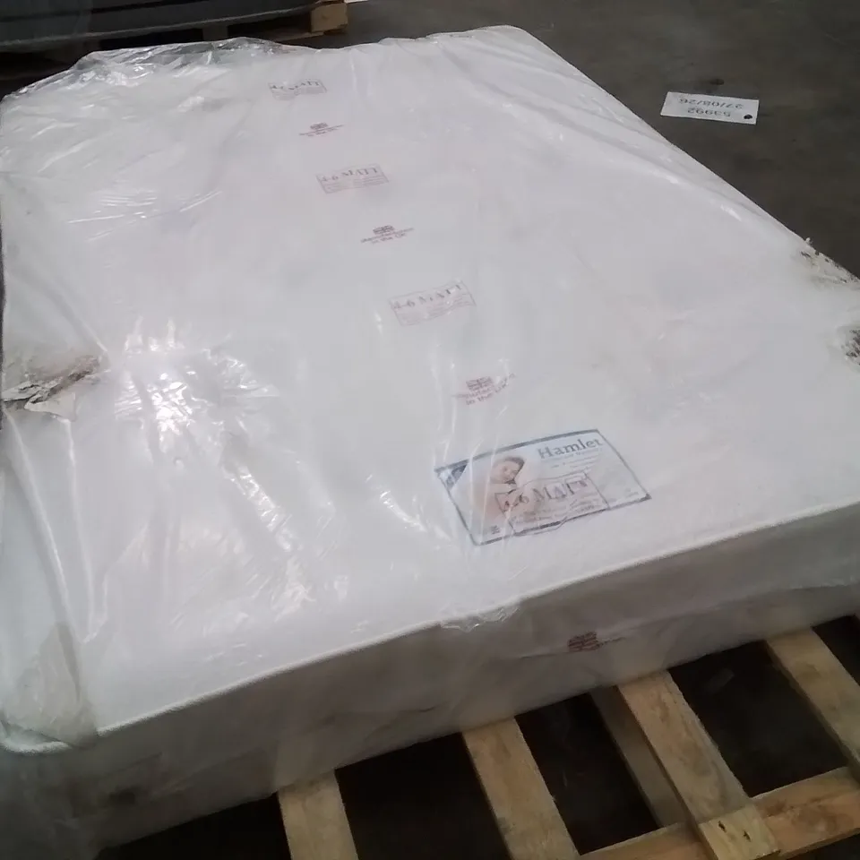 QUALITY BAGGED HAMLET ORTHOCARE MEMORY FOAM OPEN COIL SPRING SYSTEM DOUBLE MATTRESS