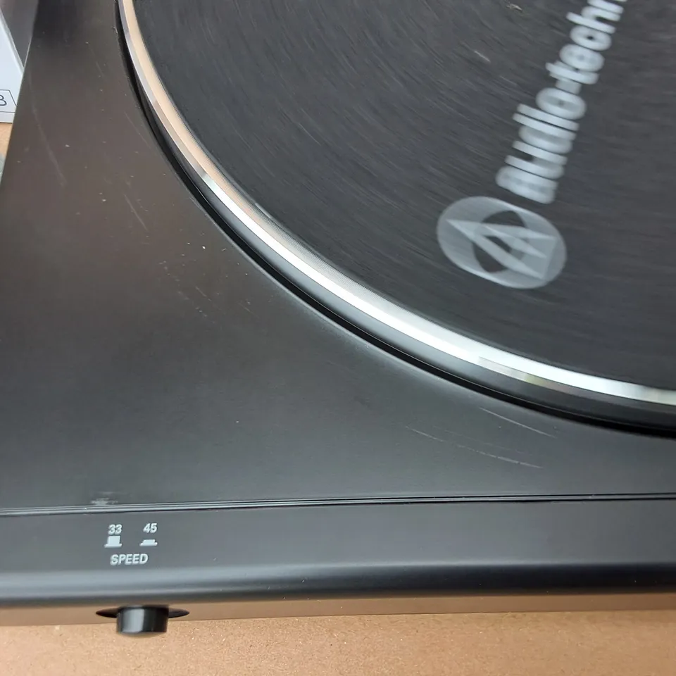 BOXED AUDIO TECHNICAL AT-LP60XUSB TURNTABLE - BLACK