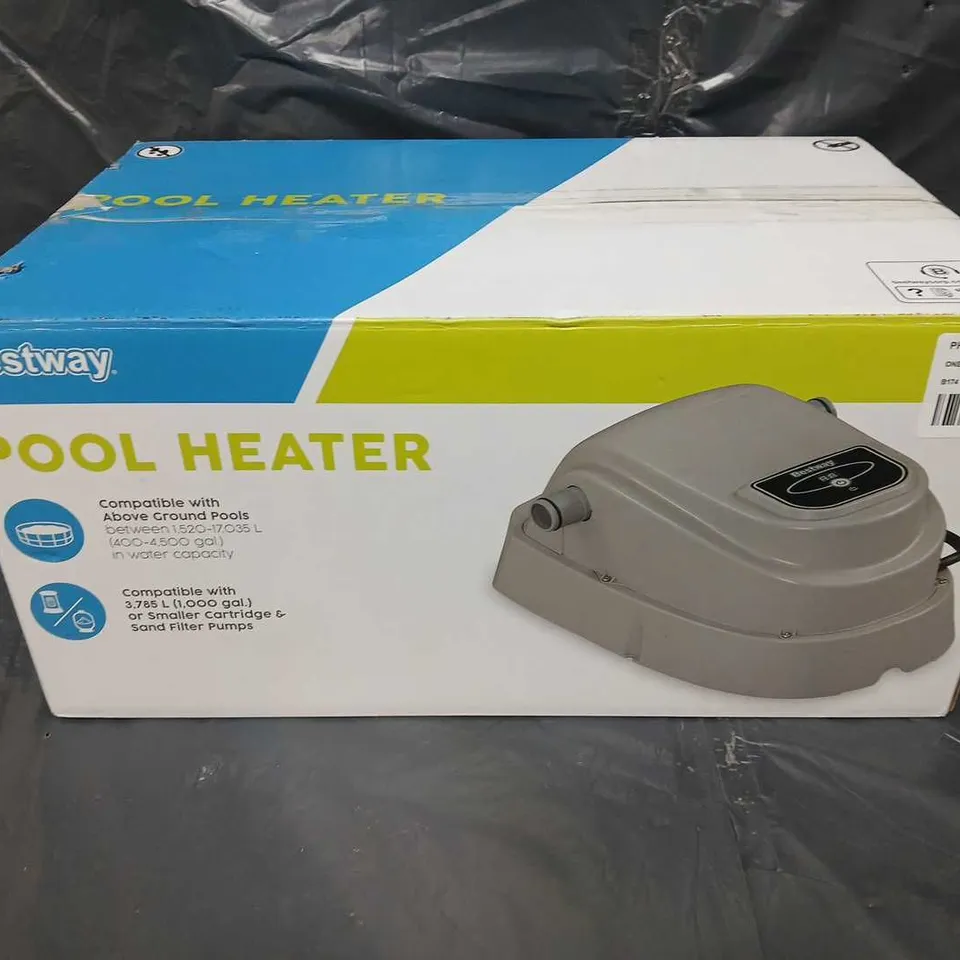 BOXED FLOW CLEAR POOL HEATER