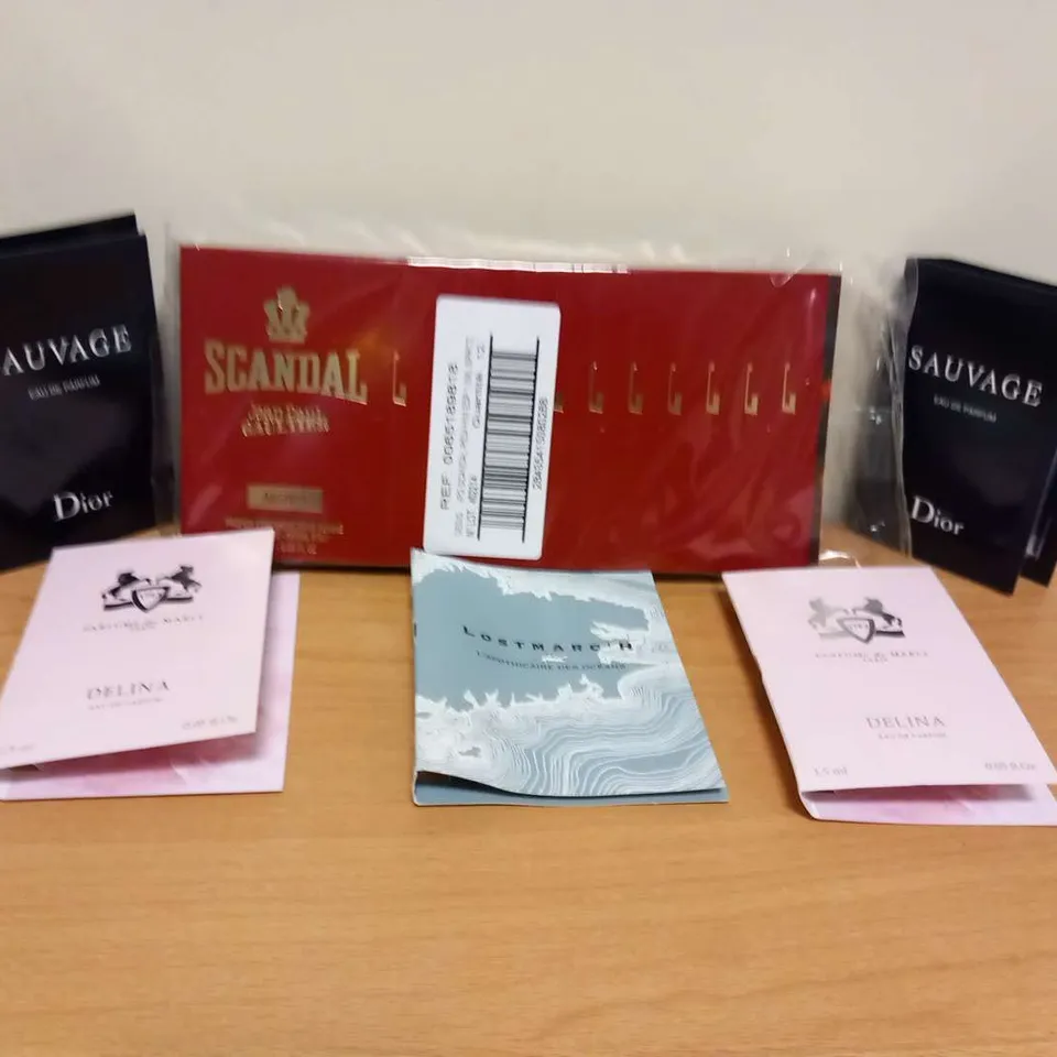 LARGE QUANTITY OF ASSORTED SAMPLES AND TESTER FRAGRANCES TO INCLUDE; JEAN PAUL GAULTIER, DIOR AND VALENTINO