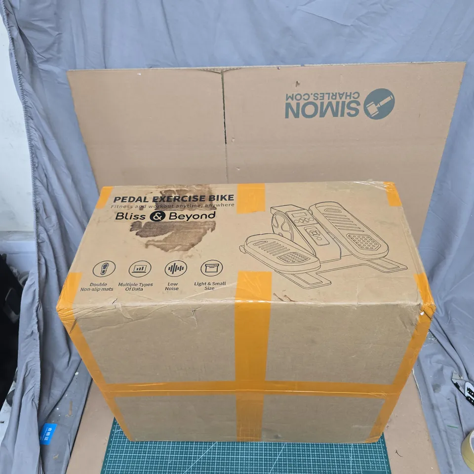 BLISS & BEYOND PEDAL EXERCISE BIKE – BOXED 