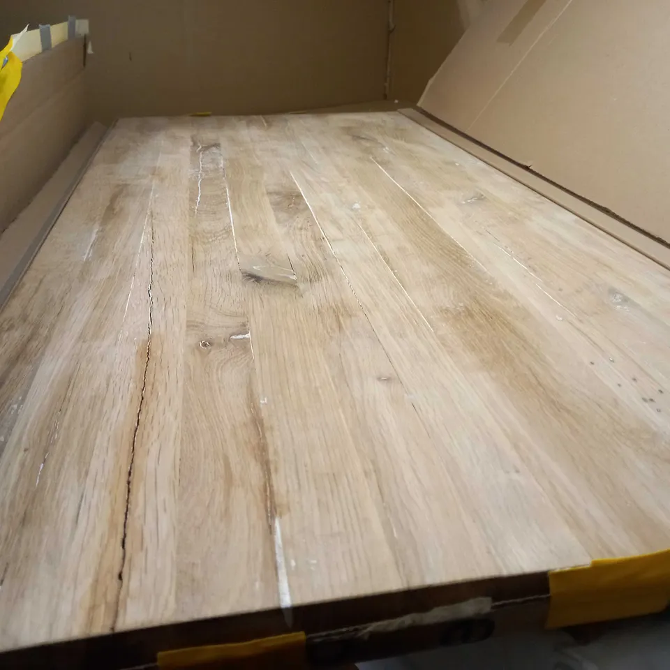BOXED SOLID OAK KITCHEN WORKTOP