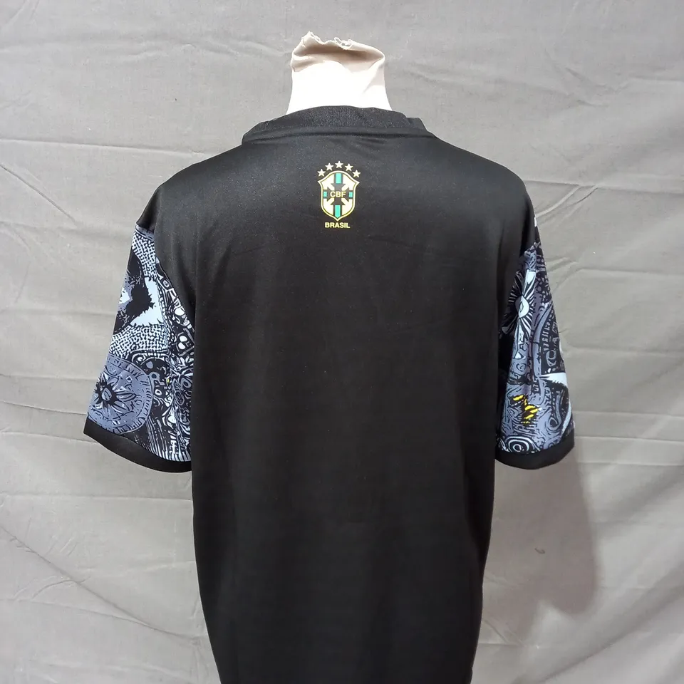 BRAZIL 2024/25 BLACK 'CHRIST THE REDEEMER' SPECIAL EDITION SHIRT - MEDIUM