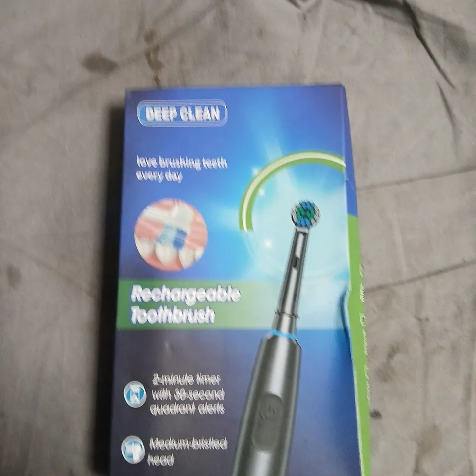 Rechargeable Toothbrush – Deep Clean Boxed 