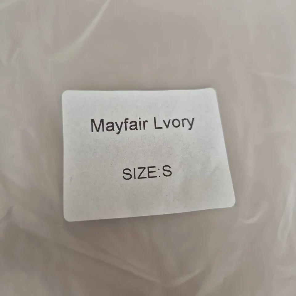 GYPSABELLA MAYFAIR IVORY TROUSERS – SIZE S