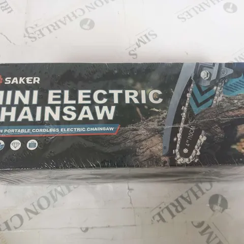 BOXED AND SEALED SAKER MINI ELECTRIC CHAINSAW