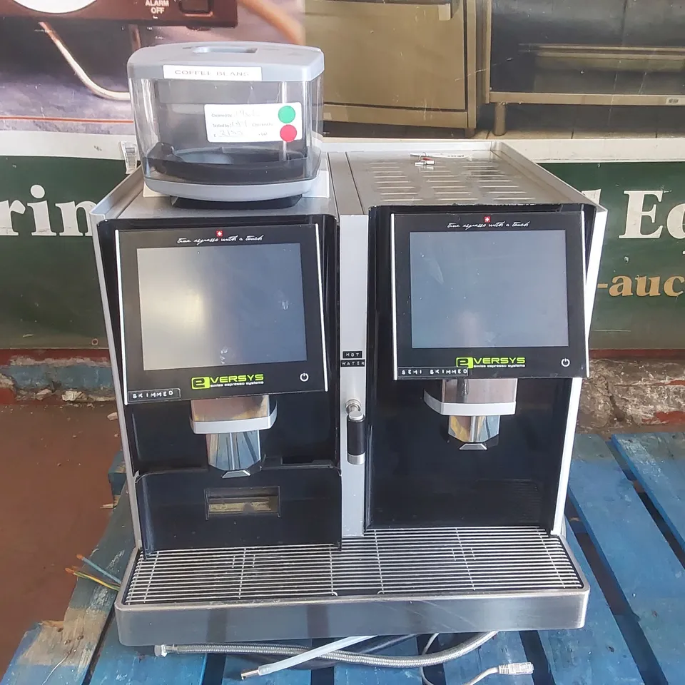 EVERSYS COMMERCIAL 2 GROUP ESPRESSO MACHINE