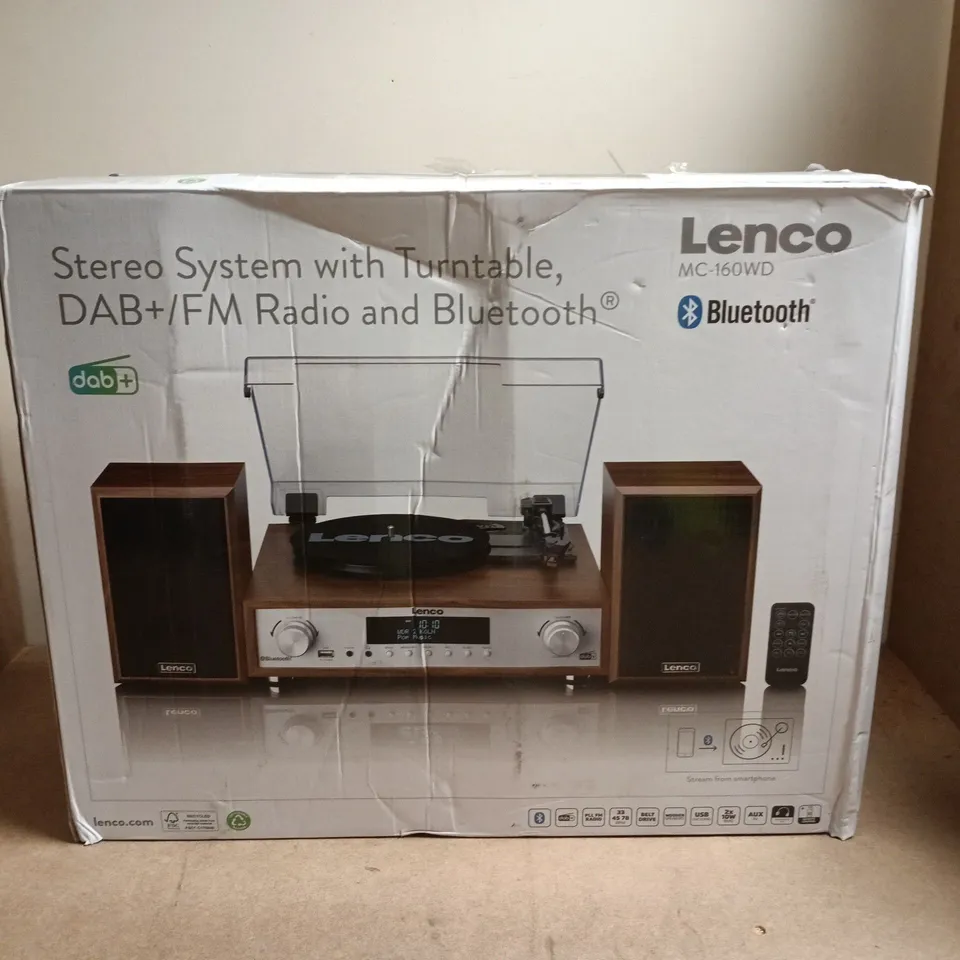 LENOVO DAB+/FM RADIO BLUETOOTH STEREO SYSTEM – BOXED
