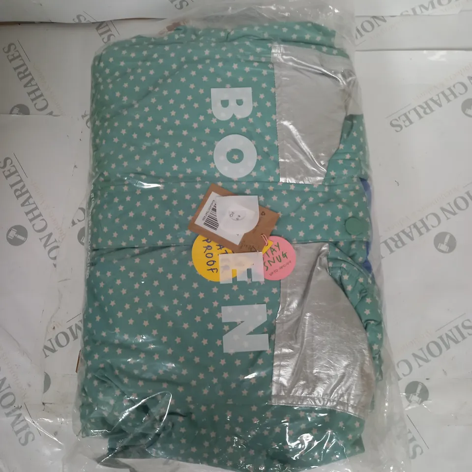 BODEN BAGGED SNOW SUIT IN MINT GREEN SIZE 8-9Y