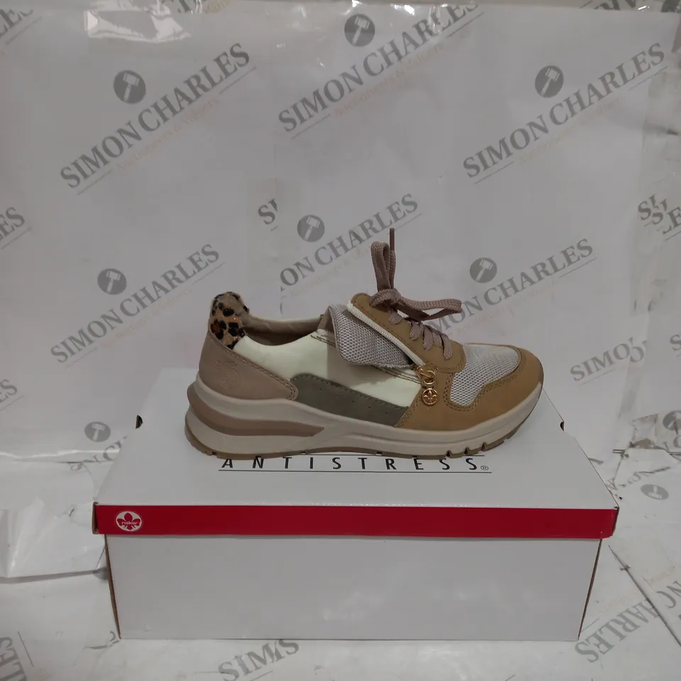 BOXED RIEKER MEMOSOFT SNEAKERS SIZE 6.5