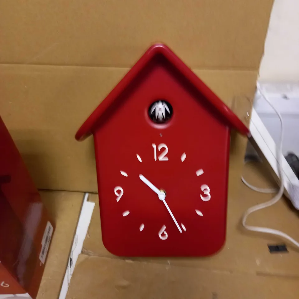 GUZZINI QQ CUCKOO CLOCK WITH PENDULUM 