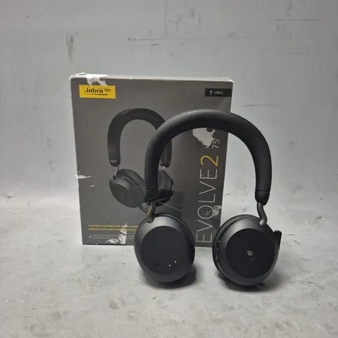 BOXED JABRA EVOLVE 2 75 HEADPHONES 